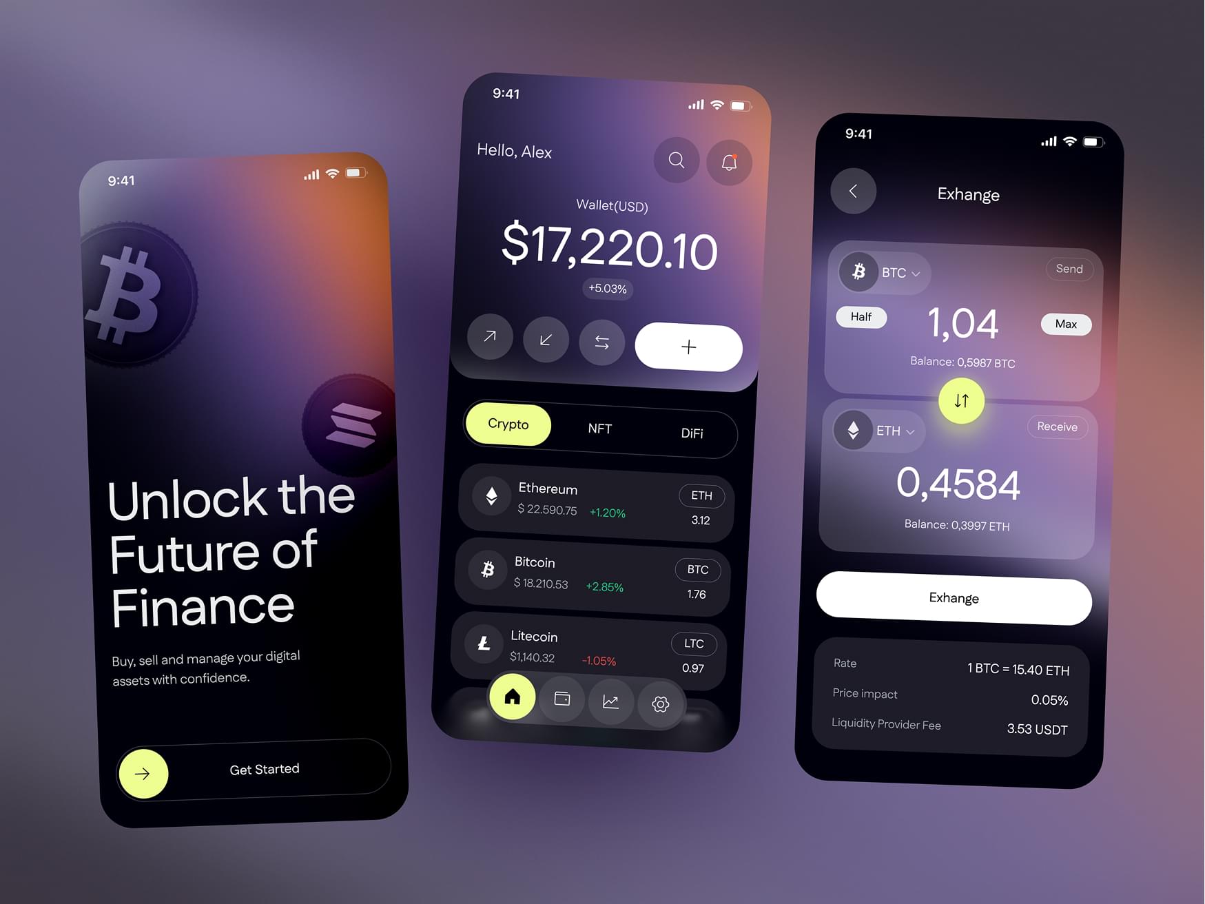 Crypto Wallet App Cover Image